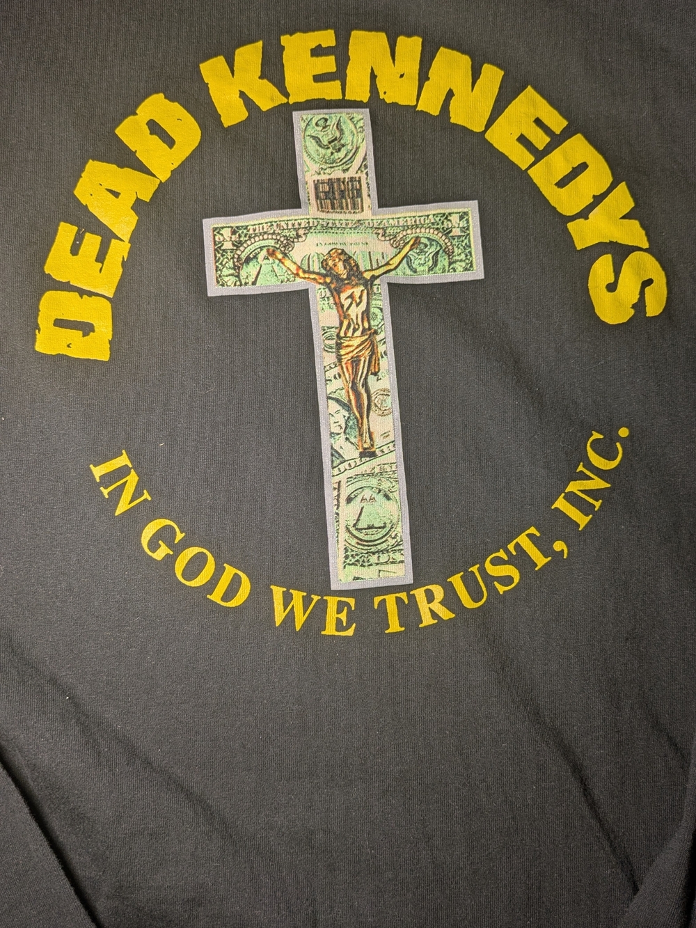 Loser Machine x Dead Kennedys "In God We Trust, Inc." Black Graphic Tee